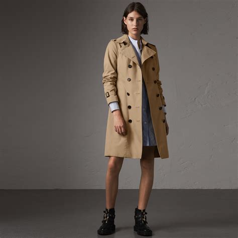 burberry sandringham honey long|authentic Burberry trench.